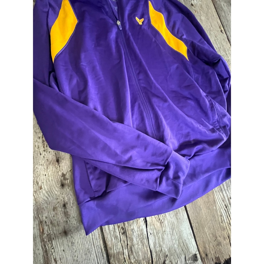 Nike Kobe Bryant Mamba Mentality Track Jacket Purple Gold Lakers Mens Medium - Picture 2 of 10